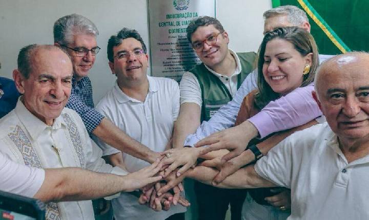 Rafael Fonteles inaugura UTI e Central de Diagnóstico em Corrente