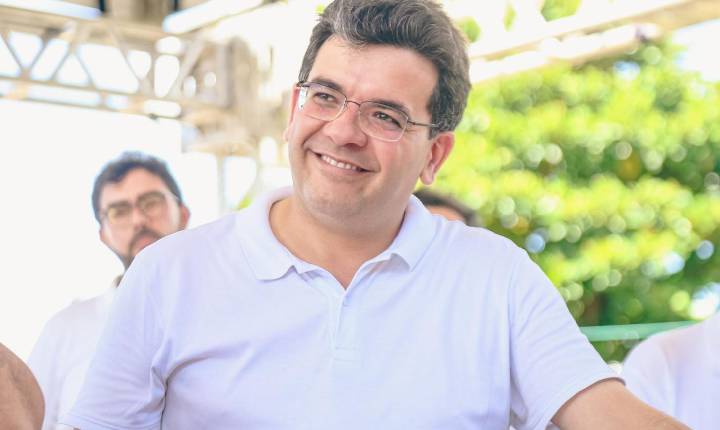 Rafael inaugura escola e vistoria obras em Morro do Chapéu, Esperantina e Joaquim Pires