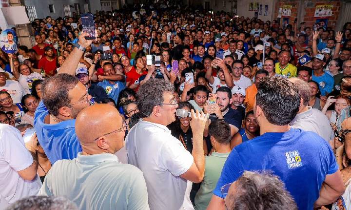 Rafael participa de ato e caminhada em apoio a Henrique Pires e Draga Alana