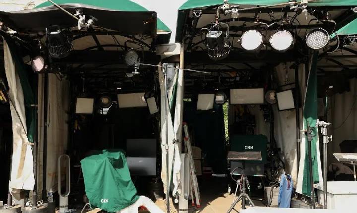 Redes de TV dos EUA suspendem cobertura de eventos de Trump na Casa Branca