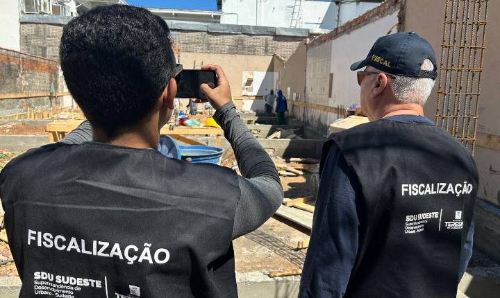 SDU Sudeste intensifica fiscalização de alvarás de obras nos bairros