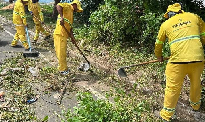SDU Sudeste recolhe 656 toneladas de resíduos durante mutirão em Teresina