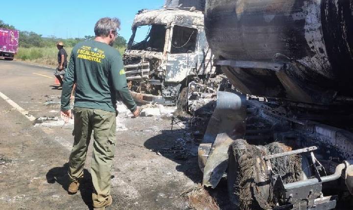 Semarh descarta danos ambientais significativos após explosão de caminhões