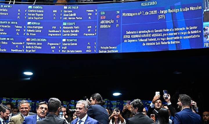 Senado rejeita indicação de Jorge Messias para ministro do Supremo