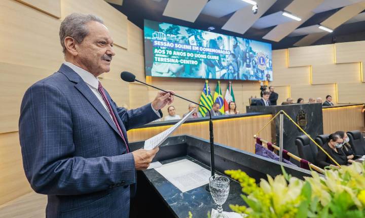 Sessão solene na Alepi celebra 70 anos do Lions Clube Teresina – Centro