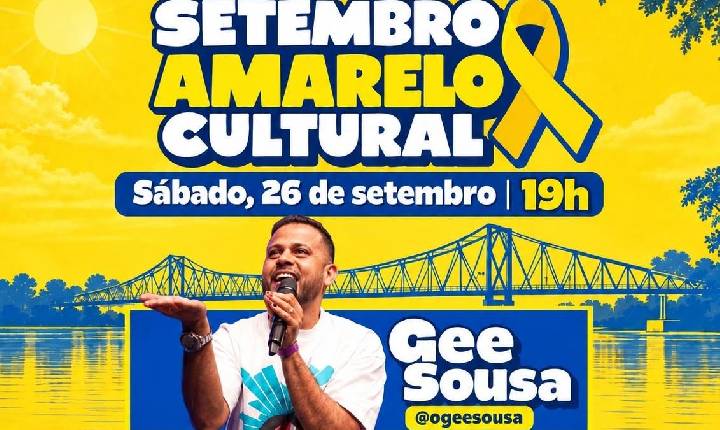 Setembro Amarelo Cultural leva humor e conversa sobre saúde mental a Timon