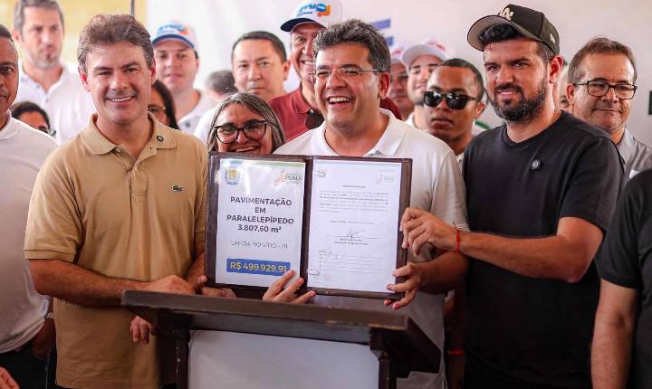 Severo Eulálio acompanha governador Rafael Fonteles em inaugurações