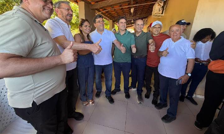 Severo Eulálio cumpre agenda em Patos do Piauí ao lado do governador Rafael Fonteles