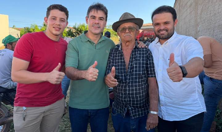 Severo Eulálio cumpre agenda política em Caldeirão Grande do Piauí