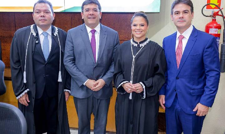 Severo Eulálio prestigia posse de novos membros titulares do TRE-PI