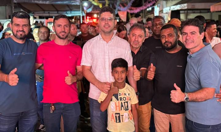 Severo Eulálio reforça parceria com Lagoa do Sítio durante festejos de Santo Antônio