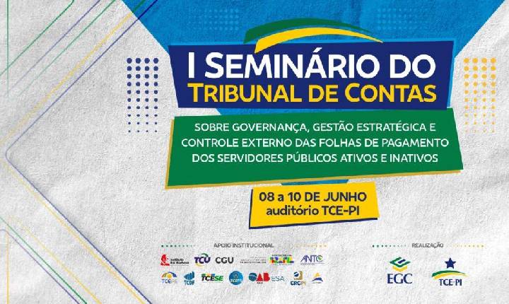TCE-PI abre inscrições para Seminário sobre Folha de Pagamento no Setor Público