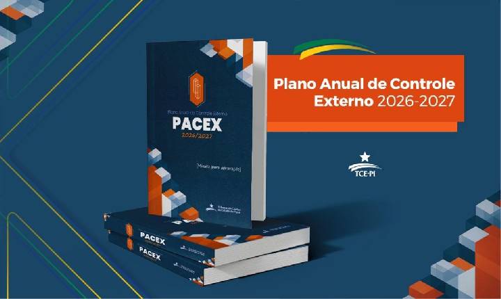 TCE PI divulga o Plano Anual de Controle Externo 2026-2027