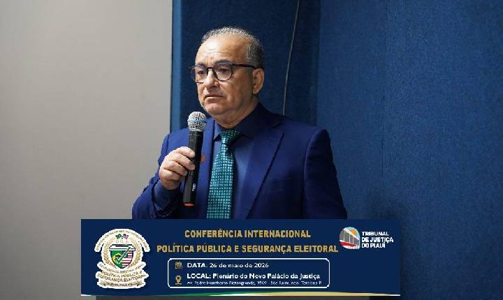 TJPI divulga programação da Conferência Internacional de Política Pública e Segurança Eleitoral