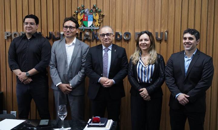 TJPI recebe visita técnica de comitiva do Tribunal de Justiça do Ceará