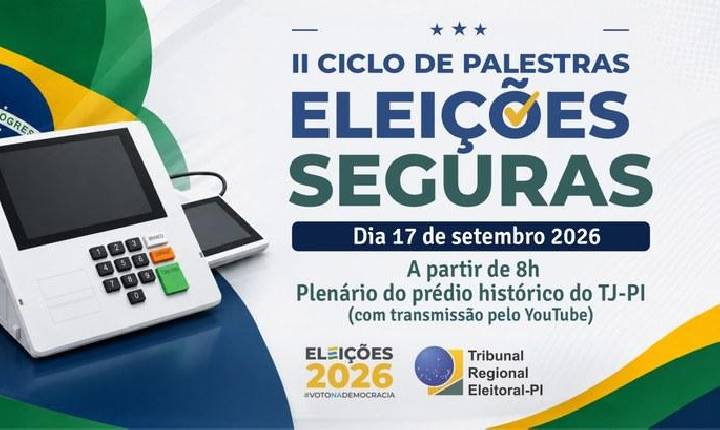 Tribunal Regional Eleitoral promove ciclo de palestras com forças de segurança