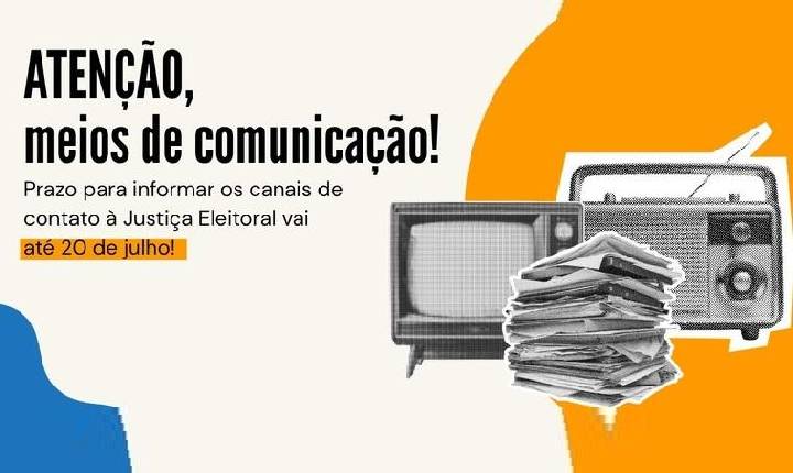 Veículos de comunicação têm até segunda (20) para informar dados de representantes legais