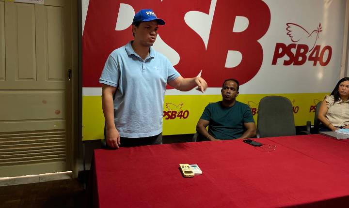 Vereador Leondidas Jr. apoia pré-candidatura de Enzo Samuel para deputado estadual
