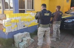 PRF de Picos faz a maior apreensão de cocaína do ano no Brasil