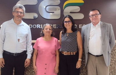 CGE do Piauí recebe visita da controladora-geral de Alagoas para troca de experiência