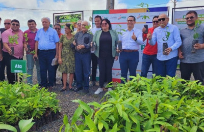 Piripiri recebe 30 mil mudas nativas e frutíferas do Programa PRO Verde Piauí
