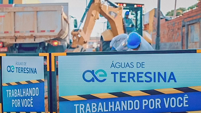 A Aegea conseguiu transformar uma licitação irregular numa fonte de lucro na capital do Piauí (foto: Águas de Teresina)