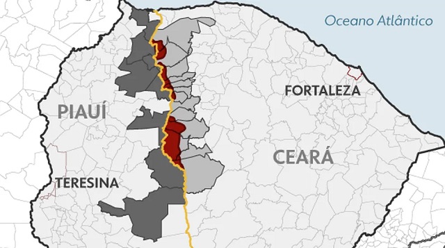 O litígio de terras entre o Piauí e o Ceará se arrasta há décadas