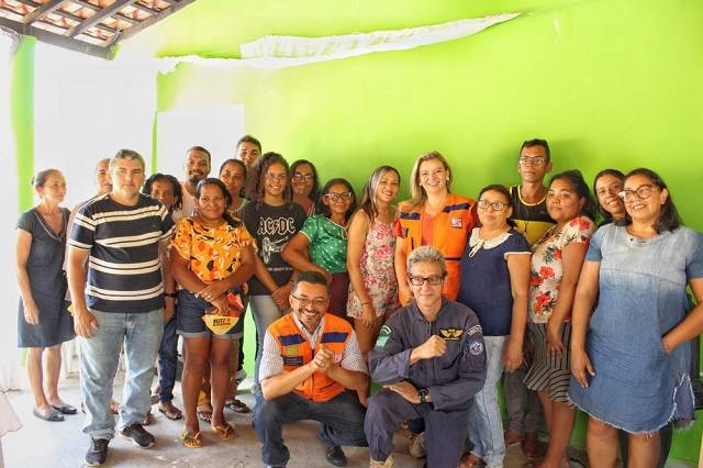 SEDEC realiza ação do programa “Defesa Civil Prepara” no bairro Satélite em Teresina