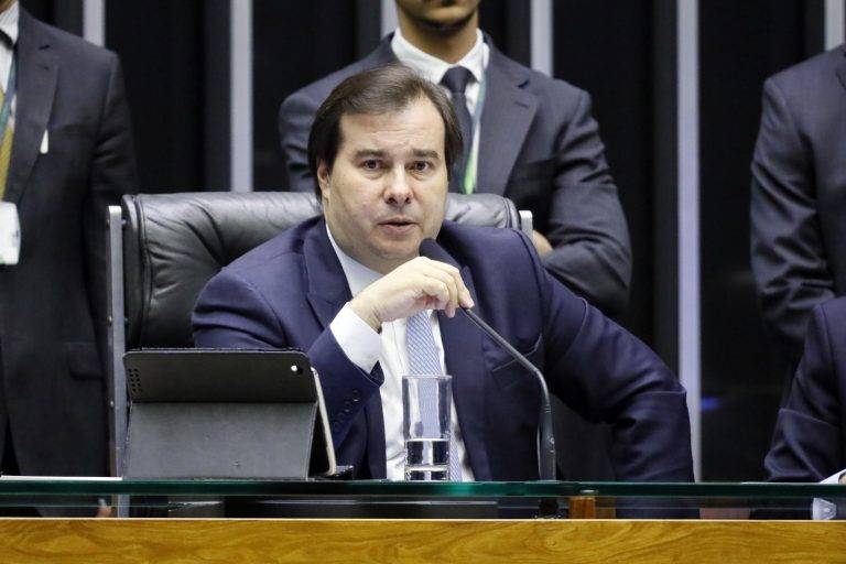 Presidente da Câmara, deputado federal Rodrigo Maia (DEM-RJ)