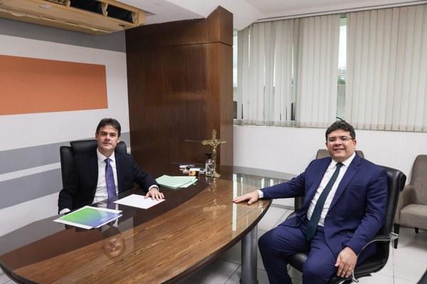 Governador Rafael Fonteles visita presidente da Assembleia Legislativa