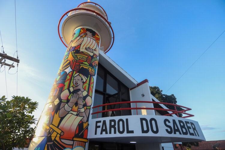 Farol do Saber é revitalizado no Parque Alvorada e ganha nova vida com arte urbana