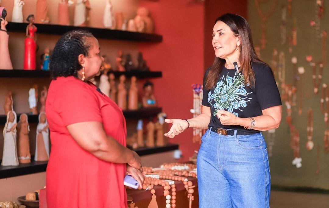 Margarete Coelho visita Polo Cerâmico do Poty Velho firmando pré-candidatura ao Governo