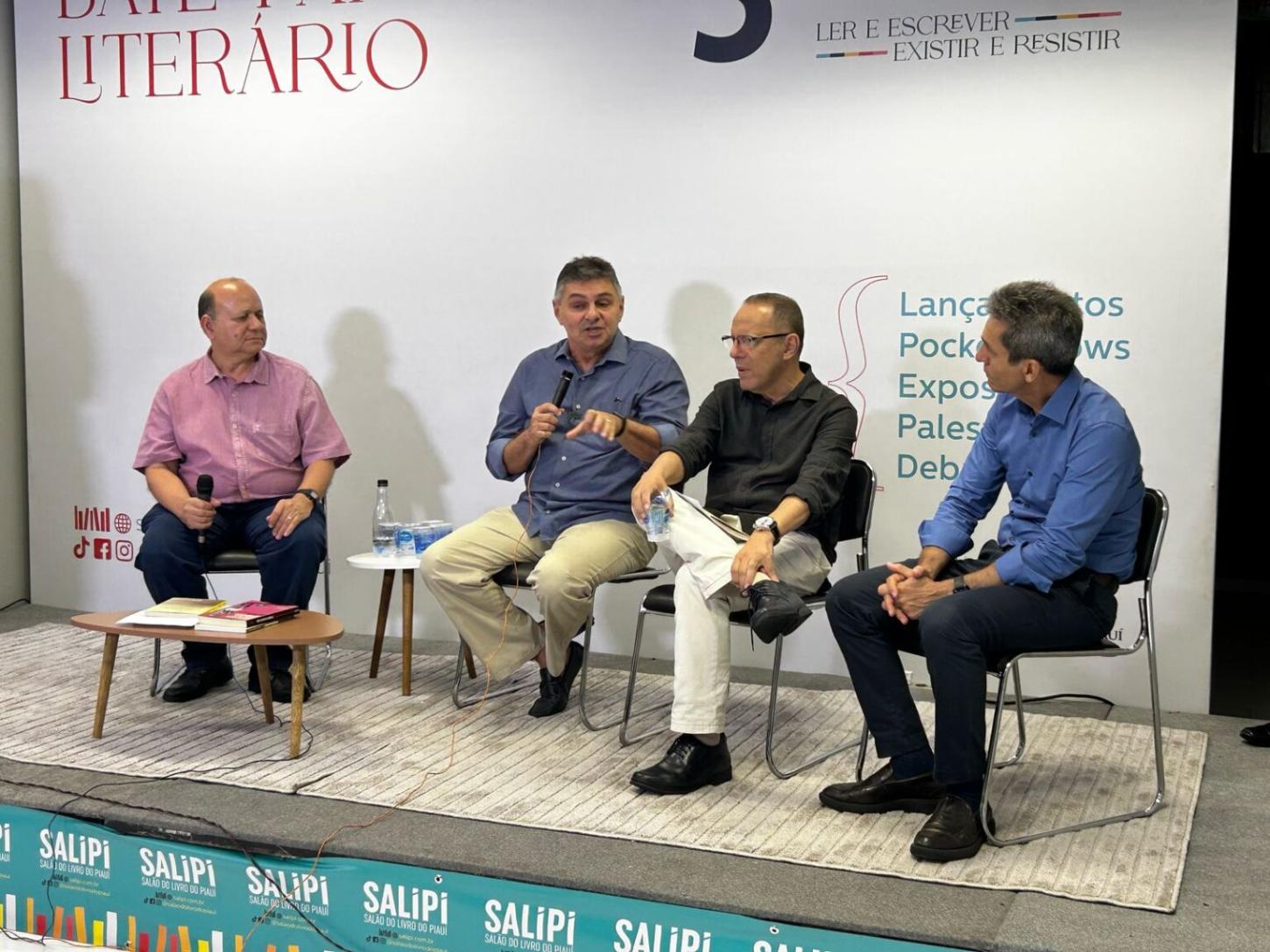 Conselheiro Kennedy Barros lança obra no 23º Salão do Livro do Piauí em Teresina