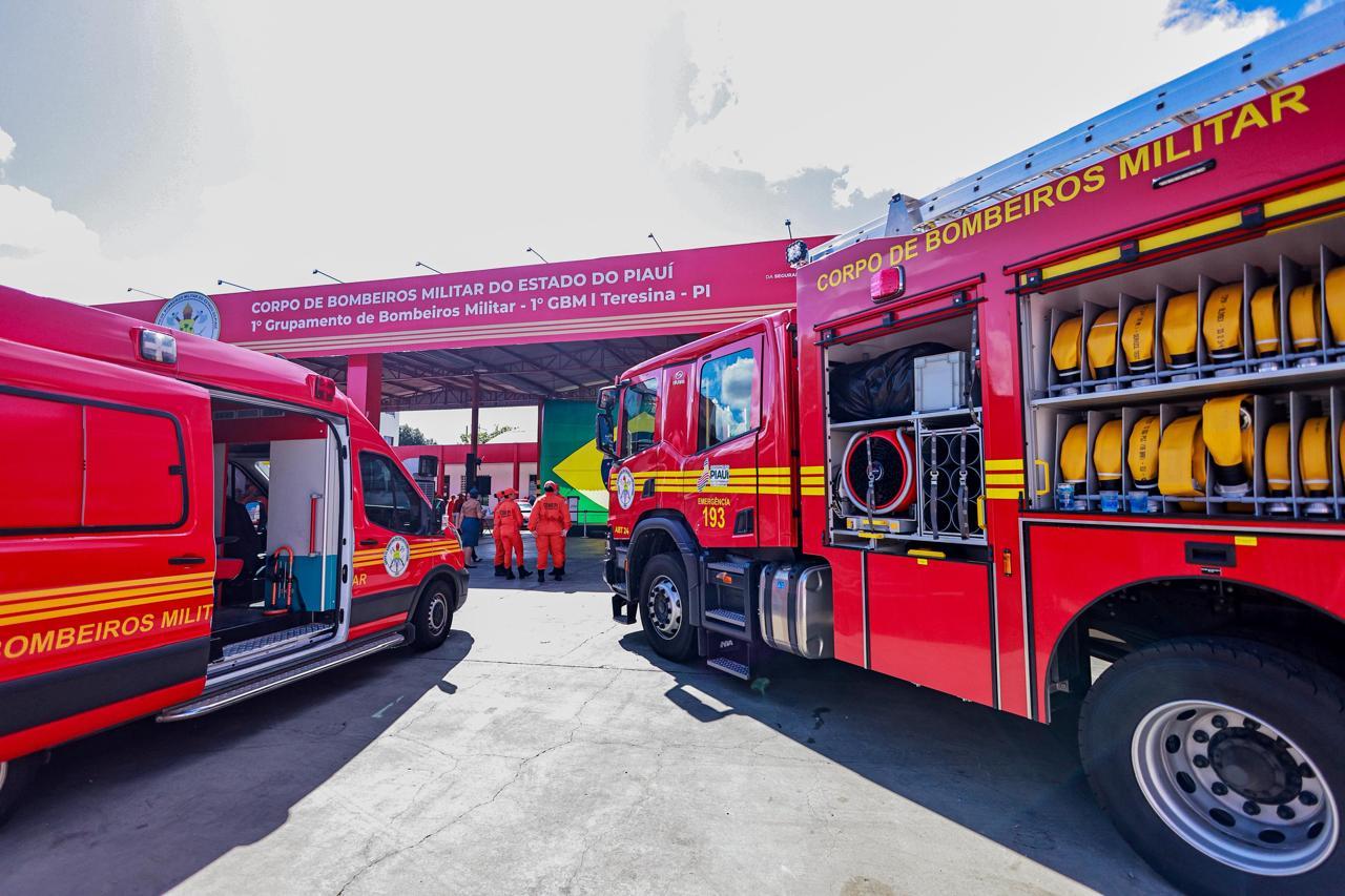 Corpo de Bombeiros recebeu mais de 300 chamados por causa de incêndios em Teresina