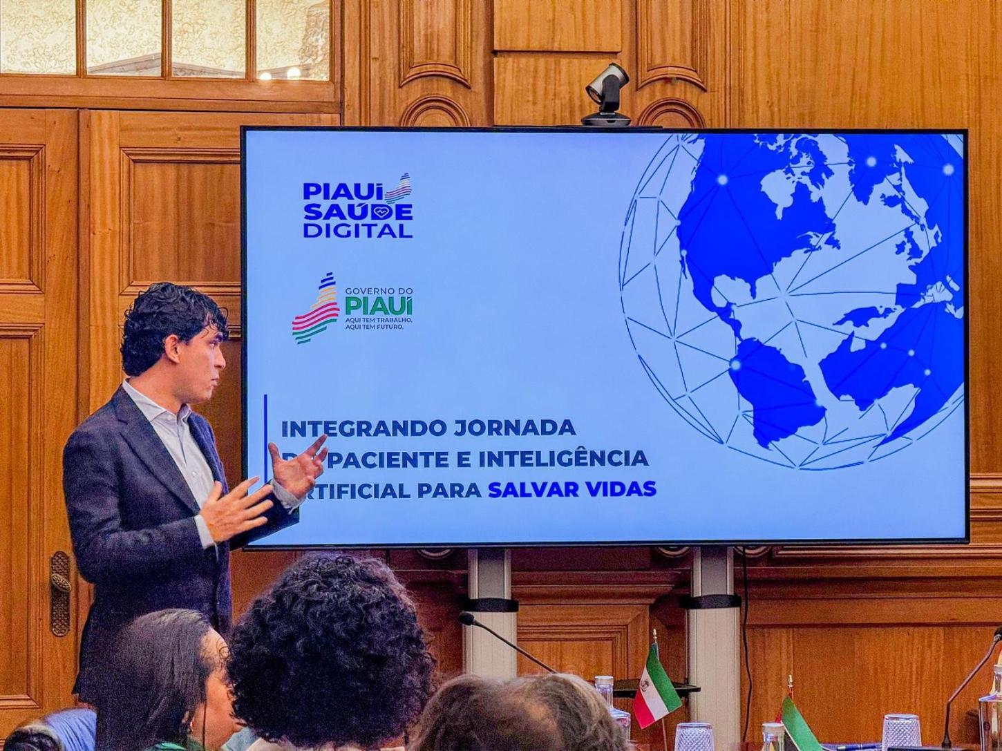 Delegações de sete países visitam o estado para conhecer o programa Piauí Saúde Digital