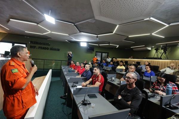 Servidores da Assembleia Legislativa são treinados para enfrentar situações emergenciais