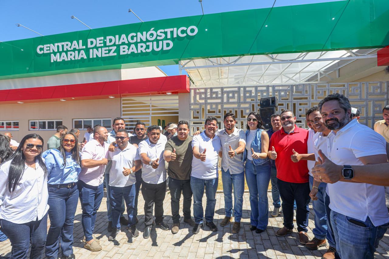 Governador Rafael Fonteles inaugura nova Central de Diagnósticos e delegacia de Bom Jesus