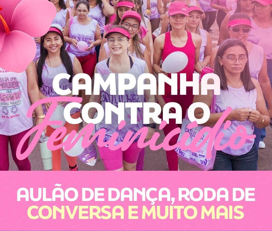 Secretaria das Mulheres promove ação contra o feminicídio em Sebastião Leal na quinta-feira