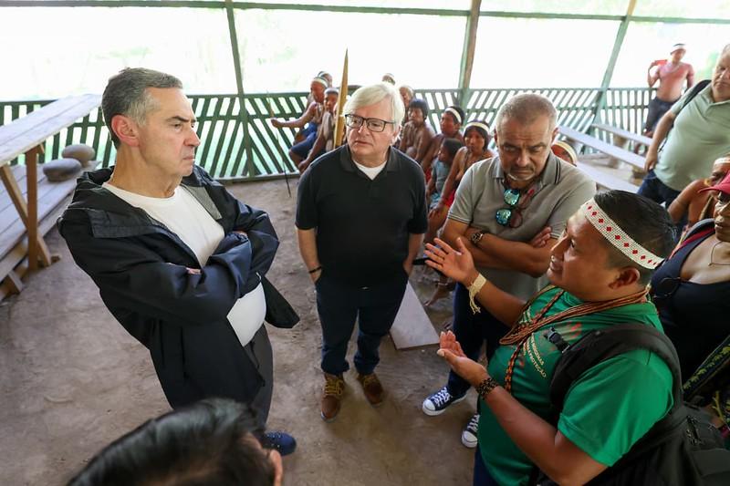 Presidente do STF e do CNJ visita terras indígenas na Amazônia e ouve pleito de lideranças