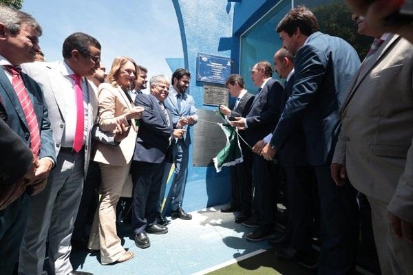 Presidente Severo Eulálio inaugura o sinal aberto da TV Assembleia no município de Floriano