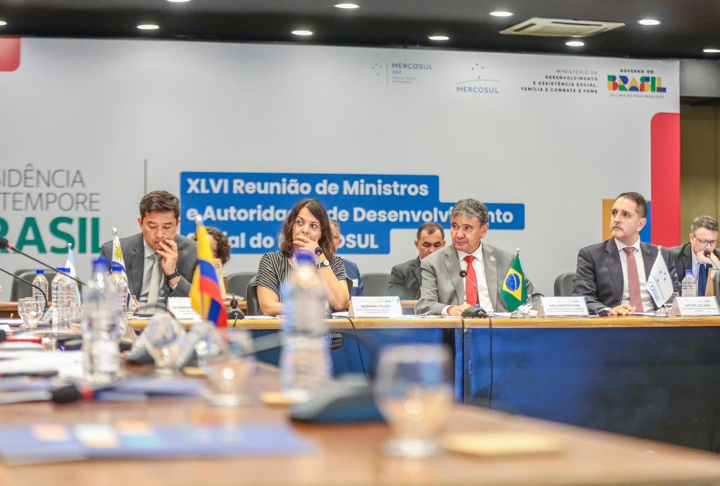 Wellington Dias propõe criação de fundo garantidor para inclusão socioeconômica na América do Sul