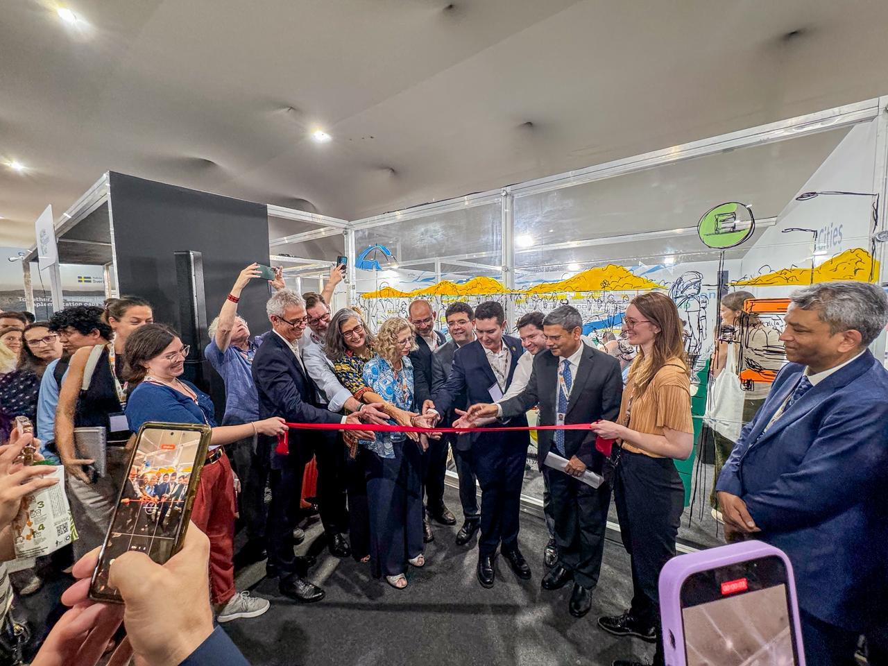 Rafael Fonteles participa em Belém da inauguração de espaço de soluções urbanas para ação climática