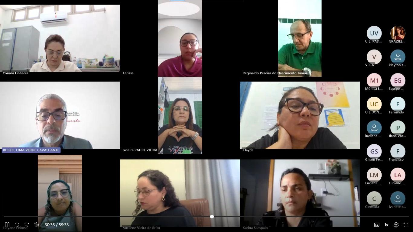 Audiência discute a implementação de protocolos de prevenção à violência em escolas de Parnaíba e Ilha Grande