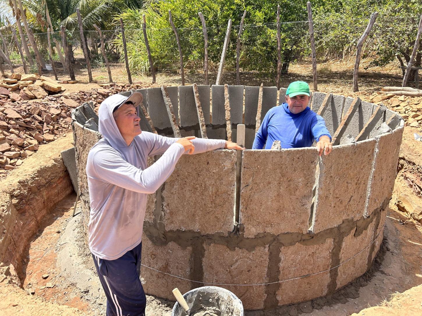 SAF amplia acesso à água potável no semiárido com a construção de mais de 1,4 mil cisternas em 2025