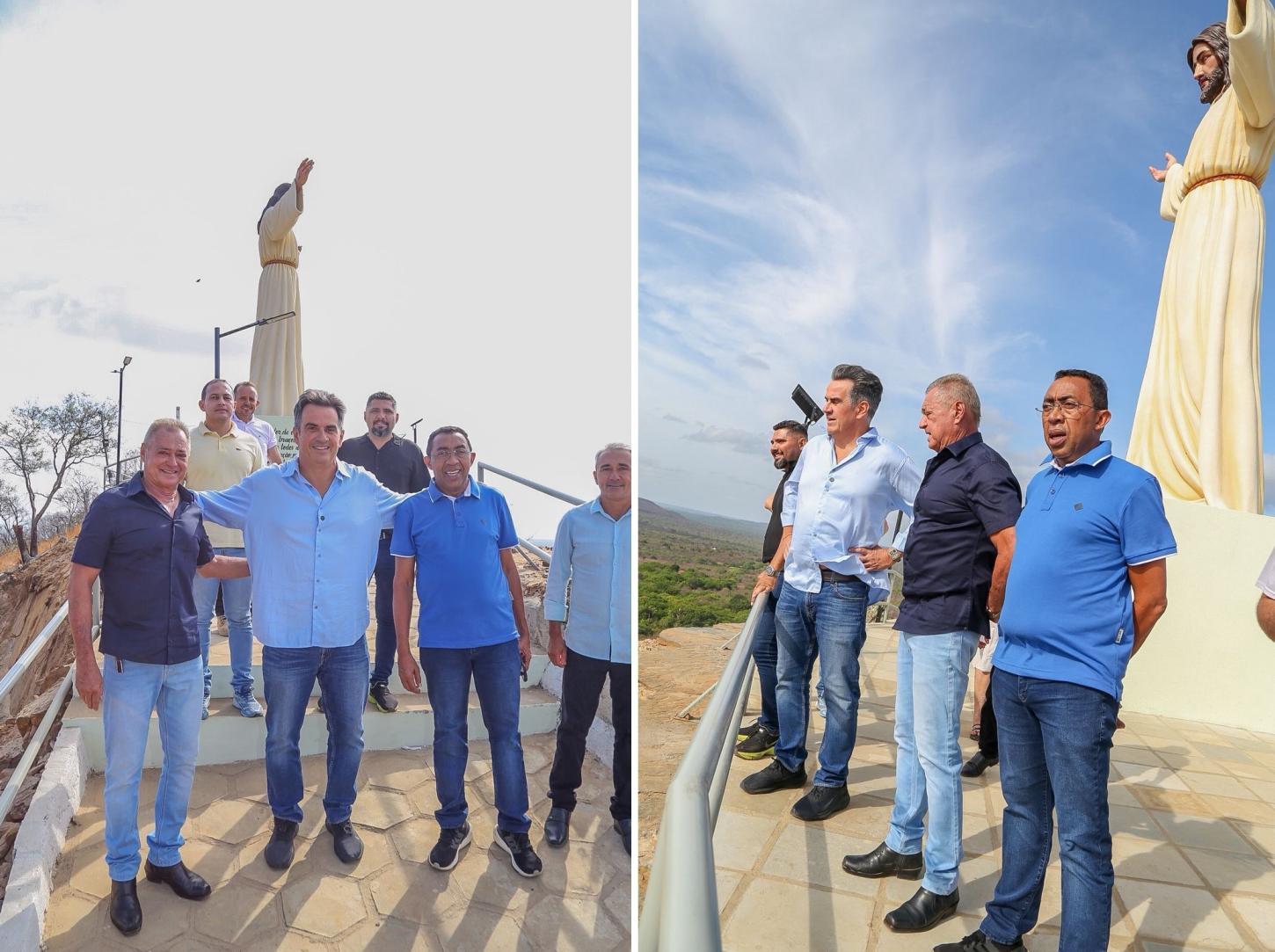 Senador Ciro Nogueira prestigia inaugurações de obras no município de Milton Brandão