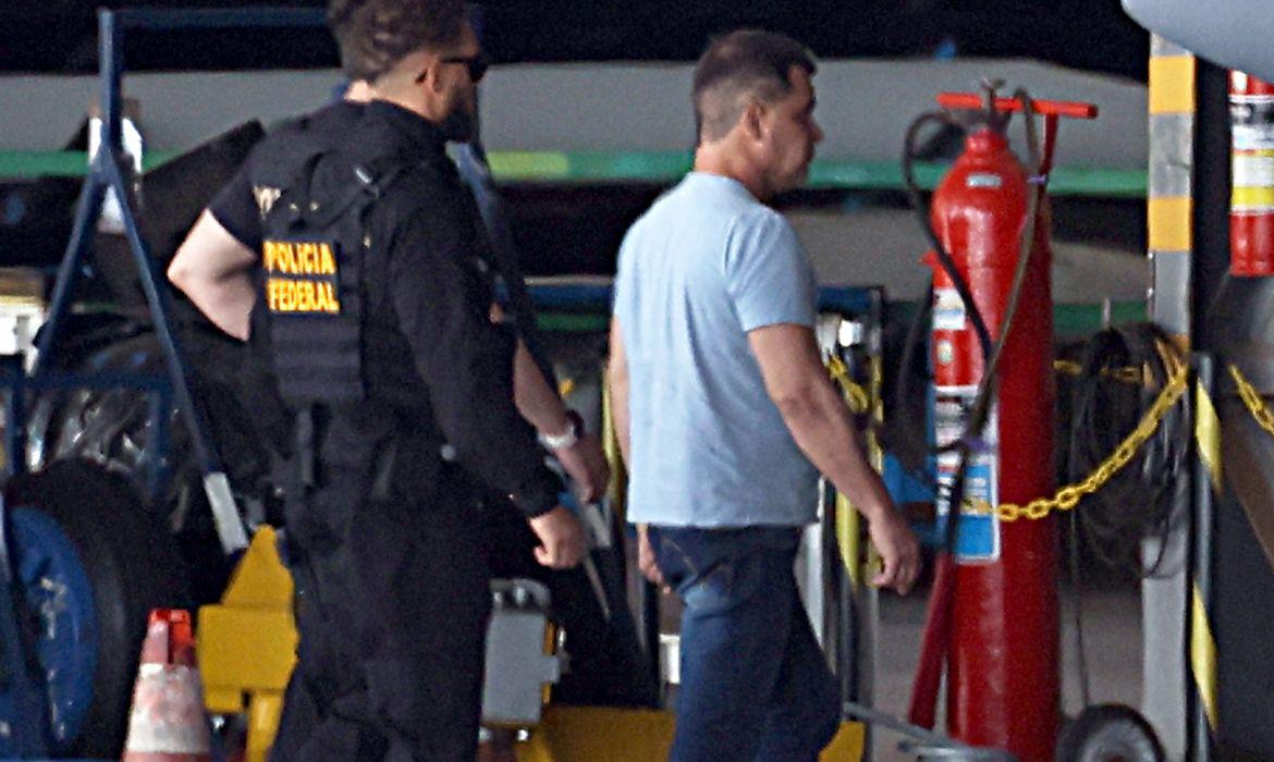 Silvinei Vasques chega a Brasília e vai ficar preso na Papuda