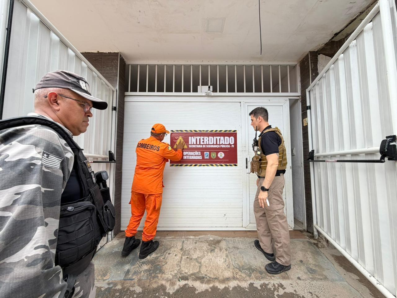 Casa de shows na zona Sul de Teresina é interditada após constatação de irregularidades