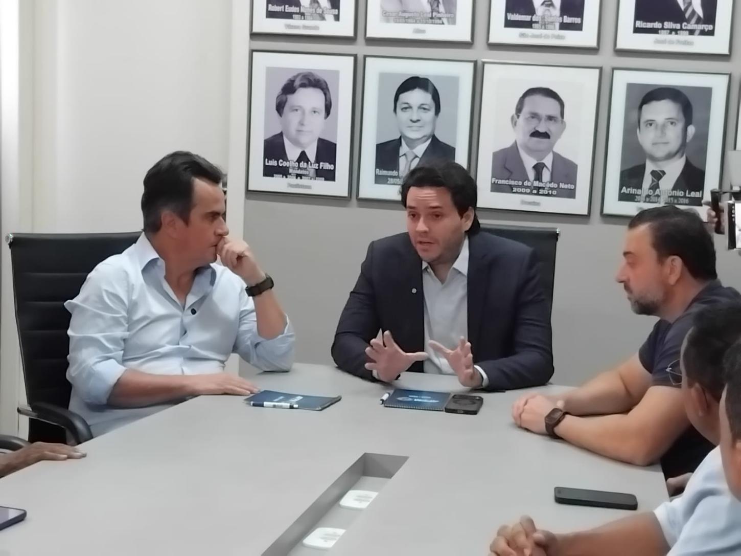 Ciro visita o presidente da APPM e reafirma compromisso de ajudar os municípios do Piauí