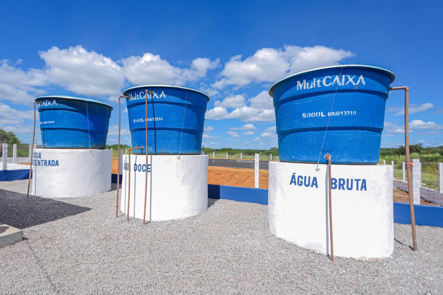 Dessalinização, cisternas e barragens garantem água a milhares de famílias no Piauí