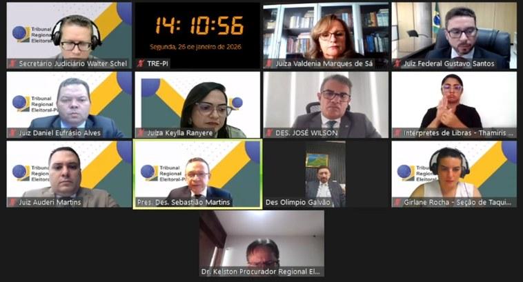 José Wilson e Olímpio Galvão eleitos presidente e vice do TRE-PI